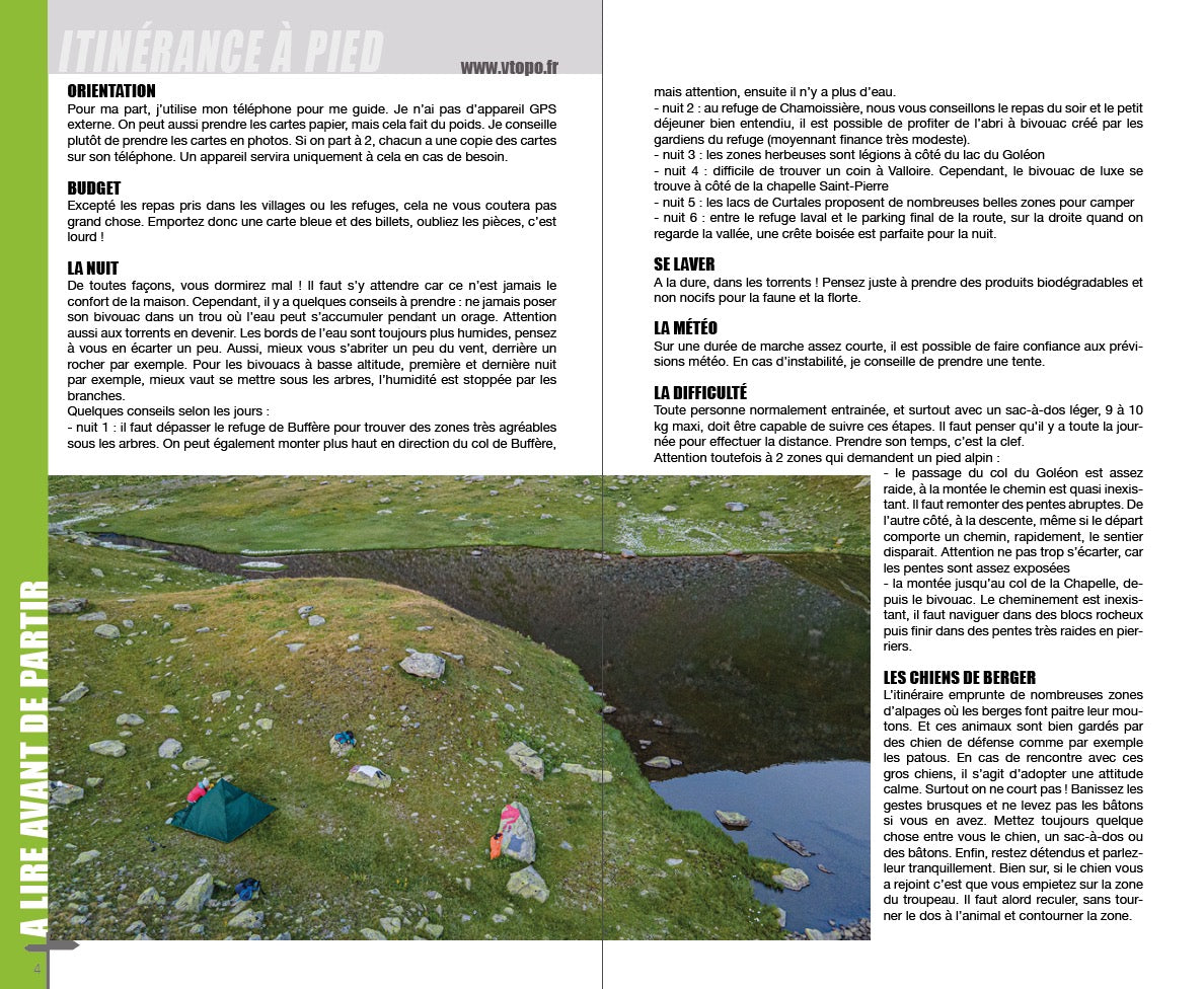 VTOPO HIKES Roaming from the Hautes-Alpes to Savoie - Digital Book